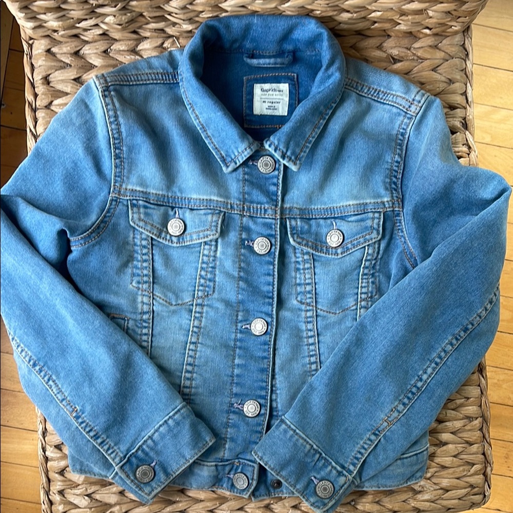 Gap Kids Blue Jean Jacket -Kids size 8 medium